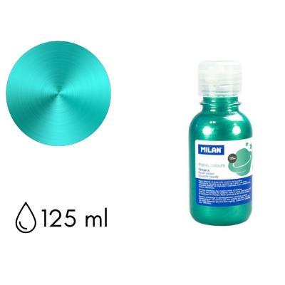 TEMPERA MILAN 125ML VERDE METALIZADO