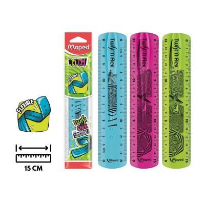 REGLA FLEXIBLE TWISTN FLEX DECOR 15CM