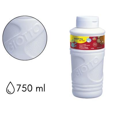 PINTURA DEDOS GIOTTO BEBE 750 ML BLANCO (F472901)