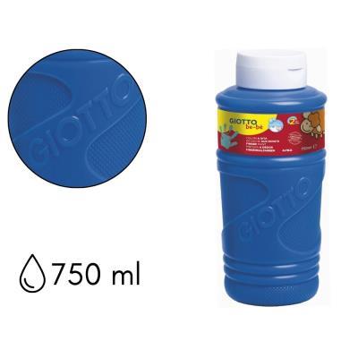PINTURA DEDOS GIOTTO BEBE 750 ML AZUL (F472915)