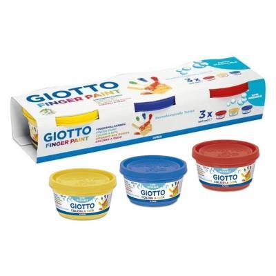 PINTURA DEDOS GIOTTO 100 ML. EST. 3 BOTES (F530300)