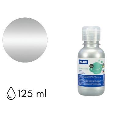 TEMPERA MILAN 125ML GRIS METALIZADO