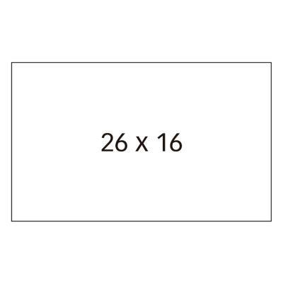 ETIQUETAS APLI PACK 6.000 UDS. 26X16 MM. BLANCO REMOVIBLE (100919)