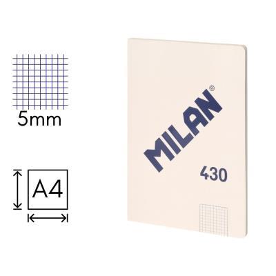 LIBRETA A4 BEIGE 48H. CUADRICULA (57243G48BG)