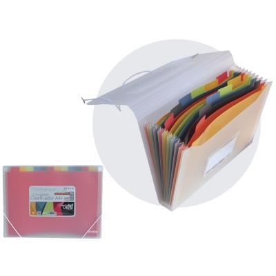 CLASIFICADOR O. BOX GOMAS 12 DIV. A4+ VITAL COLORS (41118)