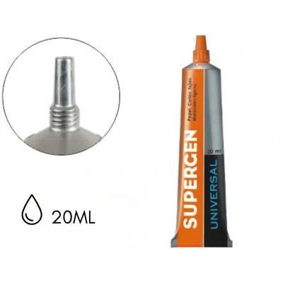 PEGAMENTO SUPERGEN UNIVERSAL TRANSPARENTE 20 ML. UNIDAD (62602-00000-01)