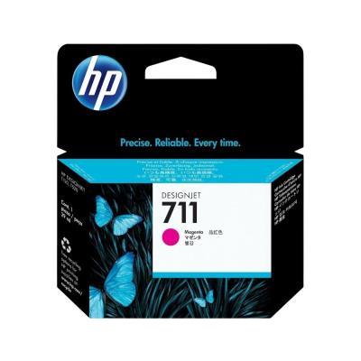 CARTUCHO HP 711 MAGENTA 29ML DESIGNJET T120, T520 ( CZ131A )