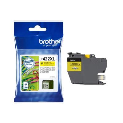 BROTHER LC422XLY CARTUCHO DE TINTA 1 PIEZA(S) ORIGINAL AMARILLO