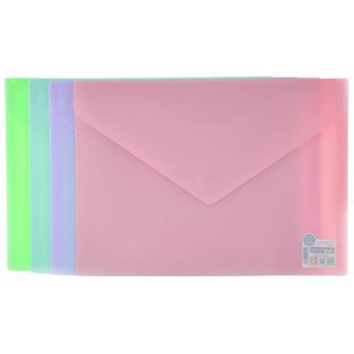 SOBRE VELCRO V-LOCK BLUSH TAMAÑO A4 COL. SURTIDOS (90105)