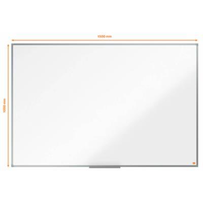 PIZARRA NOBO ESSENCE ACERO LACADO 1500X1000 MM. BLANCO (1905212)