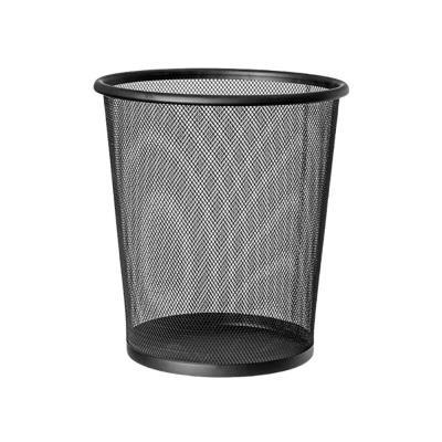 PAPELERA Q-CONNECT METÁLICA REJILLA 295X345 MM. 19 L. NEGRO (29616)