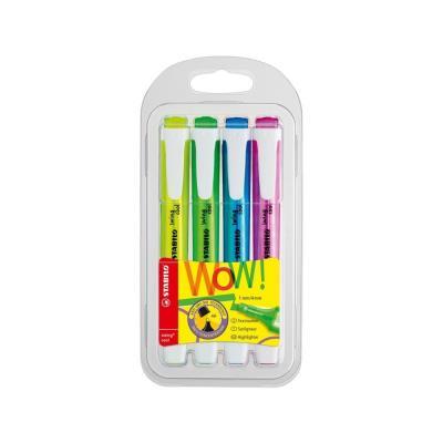 ESTUCHE MARCADORES STABILO SWING COOL 4 COLORES (275/4)