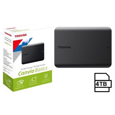 DISCO DURO EXTERNO TOSHIBA 4TB CANVIO BASICS 2022 2.5"/ USB 3.2