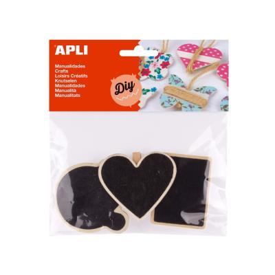 PINZAS MADERA PIZARRA APLI