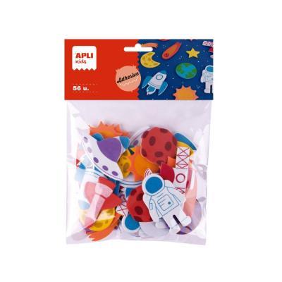 PEGATINAS FORMAS EVA ADH. ESPACIO (19372)