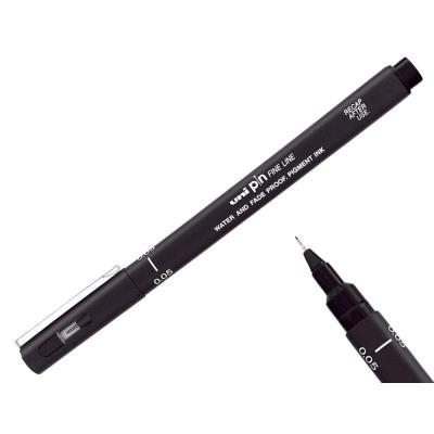ROTULADOR UNI PIN RESITENTE AL AGUA NEGRO 0.05MM  (PIN 005-200)