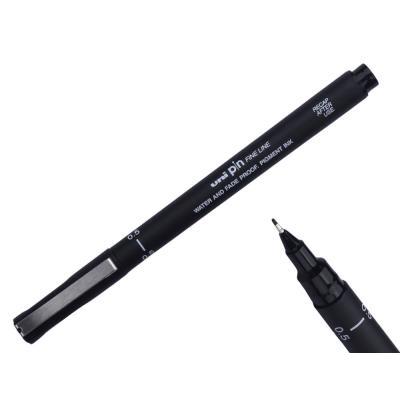 ROTULADOR UNI PIN RESITENTE AL AGUA NEGRO 0.5MM