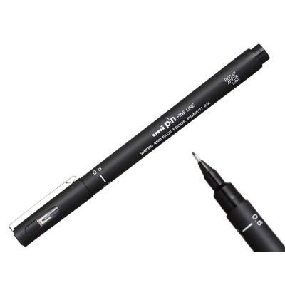 ROTULADOR UNI PIN RESITENTE AL AGUA NEGRO 0.6MM