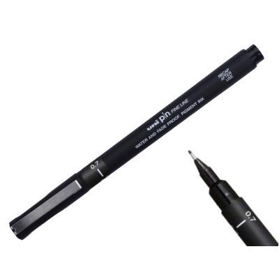 ROTULADOR UNI PIN RESITENTE AL AGUA NEGRO 0.7MM