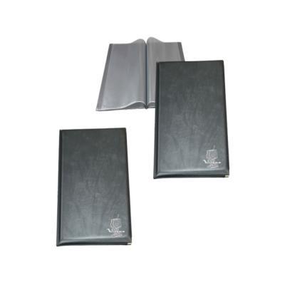 PORTA MENU VINO 1/2 FOLIO 4 FUNDAS DISPLAST