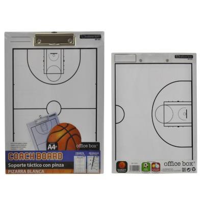 TABLERO SOPORTE TACTICO CON PINZA ENTRENADOR BALONCESTO