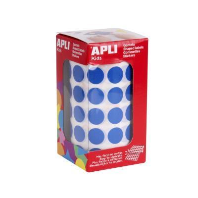 ROLLO GOMETS REDONDOS 15MM AZUL