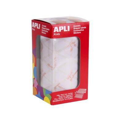 ROLLO GOMETS TRIANGULAR 20MM BLANCO