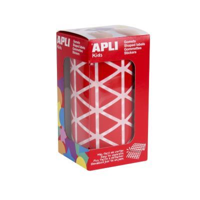 ROLLO GOMETS TRIANGULAR 20 MM ROJO