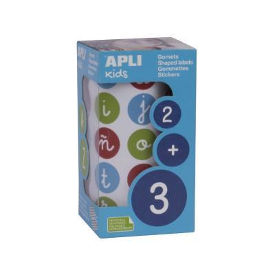 ROLLO GOMETS ABECEDARIO MINUSCULAS 20MM MULTICOLOR