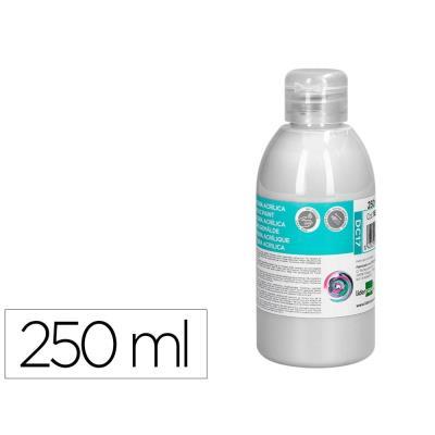 PINTURA ACRILICA LIDERPAPEL BOTE DE 250 ML BLANCO. DC17