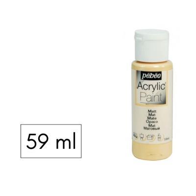 PINTURA ACRILICA 59ML MATE PIEL CL PEBEO
