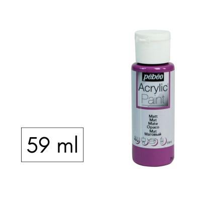 PINTURA ACRILICA 59ML MATE VIOLETA PEBEO