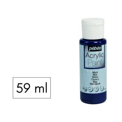 PINTURA ACRILICA 59ML MAT AZUL NOCHE PEBEO