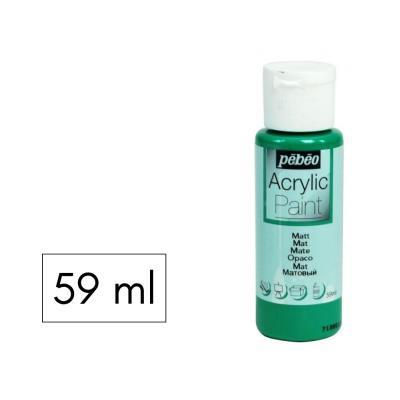 PINTURA ACRILICA 59ML MATE VERDE ABETO PEBEO
