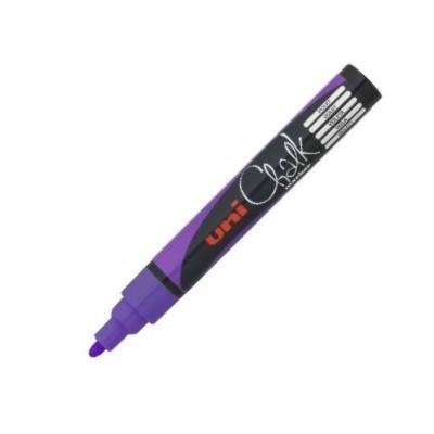 ROTULADOR PIZARRA NEGRA UNIBALL CHALK TIZA LÍQUIDA 1,8 - 2,5 MM. VIOLETA