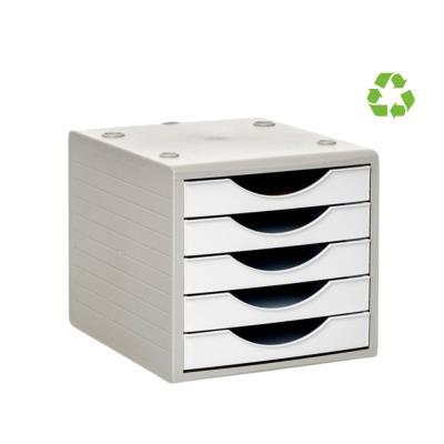 MÓDULO 5 CAJONES A.2000  ARCHIVOTEC  BLANCO (04005 BL PS ) (01A4005BLPS)