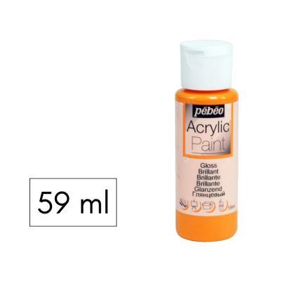 PINTURA ACRILICA 59ML  BRILL. NARANJA   PEBEO