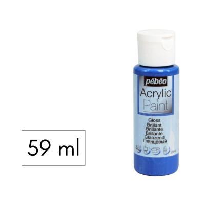 PINTURA ACRILICA 59ML BRILL. AZUL MARINO PEBEO