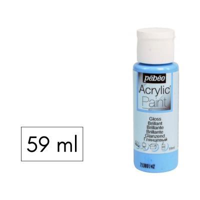 PINTURA ACRILICA 59ML BRILL. AZUL LAVANDA PEBEO