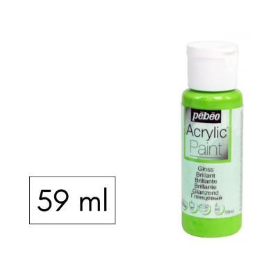PINTURA ACRILICA 59ML BRILL. VERDE PRIMAVERA PEBEO