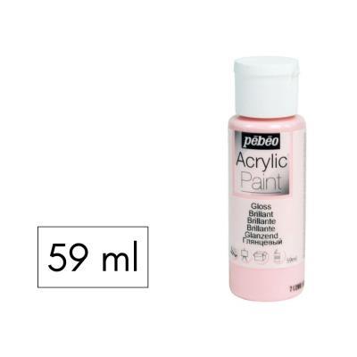 PINTURA ACRILICA 59ML BRILL.ROSA PELADILLA PEBEO