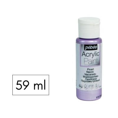 PINTURA ACRILICA 59ML NACARADO PARMA  PEBEO