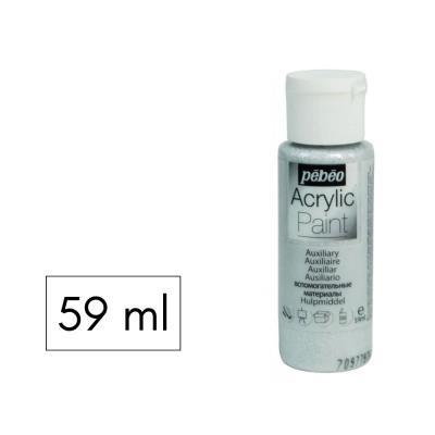 PINTURA ACRILICA 59ML BARNIZ GLITTER PEBEO