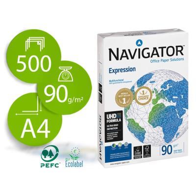PAPEL A4 FOTOCOPIADORA NAVIGATOR 90 GRS. 500 HOJAS (NAV-90-A4) (28236)