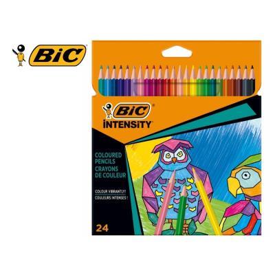 LAPICES DE COLORES BIC INTENSITY 24 UDS. (9641482)