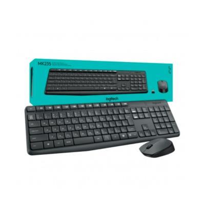 SET TECLADO Y RATÓN INALÁMBRICO LOGITECH MK235 NEGRO - 920-007919