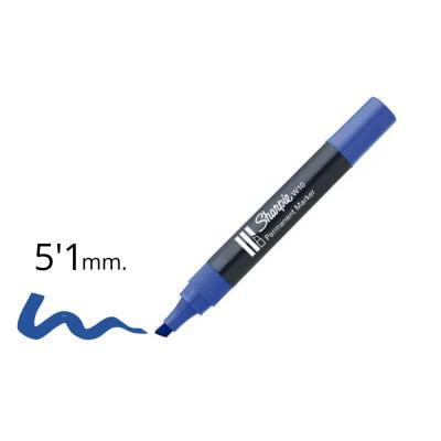 ROTULADOR SHARPIE PERMANENTE W10 PUNTA BISELADA AZUL (S0192695)