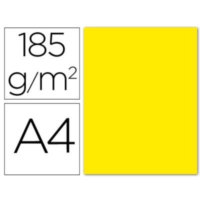 CARTULINA A4 PAQ. 50H.185G AMARILLO GUALDA N.05 (C200040156) CANSON