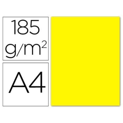 CARTULINA A4 PAQ.50H. AMARILLO CANARIO CANSON 04 (200040155)