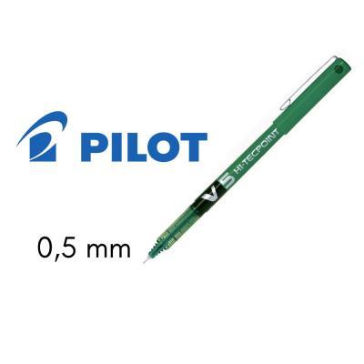 BOLIGRAFO PILOT V-5 TINTA LIQUIDA  VERDE  (NV5V)